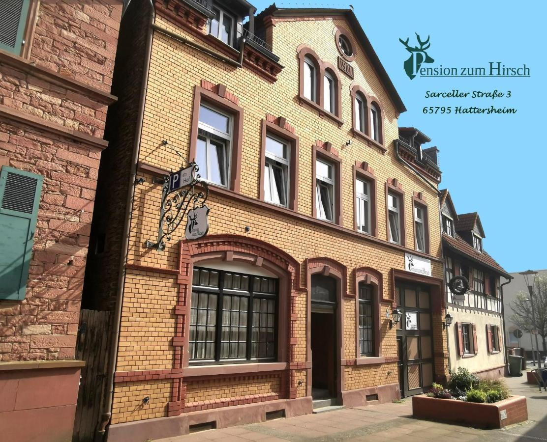 Hotel-Pension Zum Hirsch Hattersheim am Main Exterior photo
